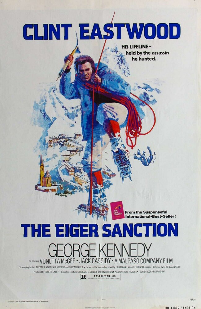 Санкция на пике Эйгера (1975) постер