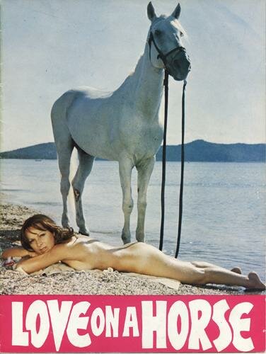 Девушка и конь (1973) постер