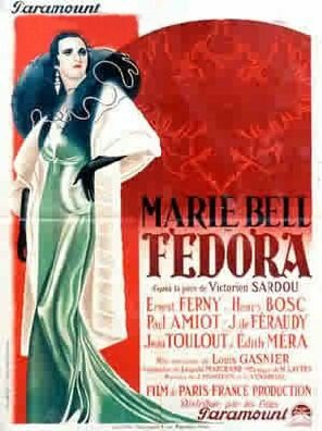 Fedora (1934) постер