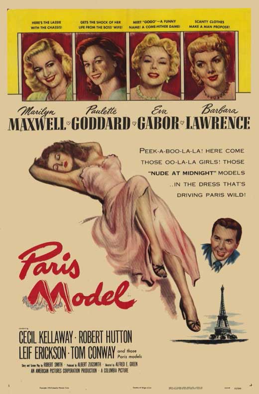 Paris Model (1953) постер