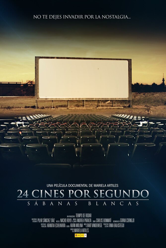 24 cines por segundo: Sábanas blancas (2013) постер