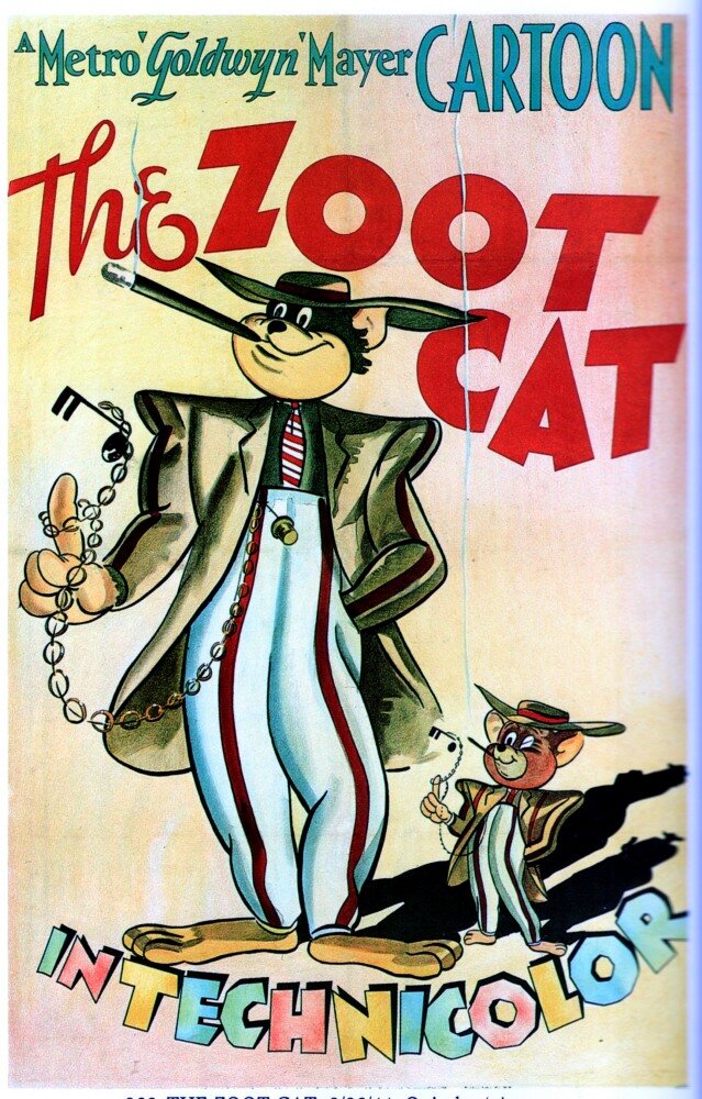 Кот-стиляга (1944) постер