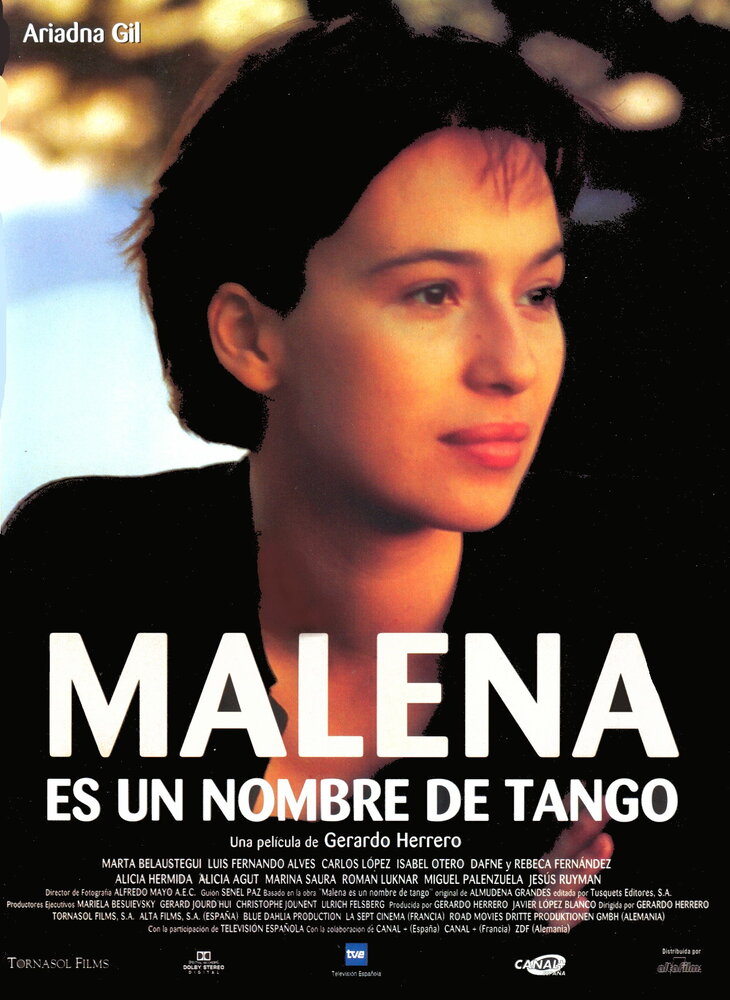 Малена – это имя танго (1996) постер