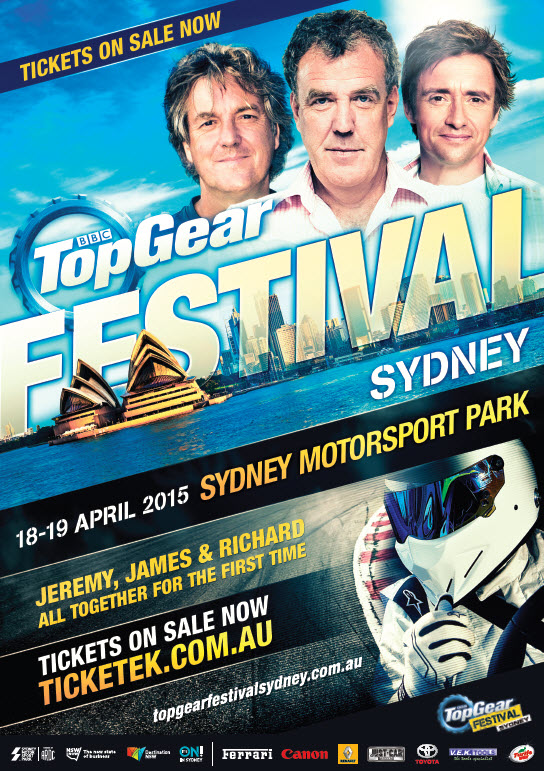 Топ Гир: Фестиваль в Сиднее (2013) постер