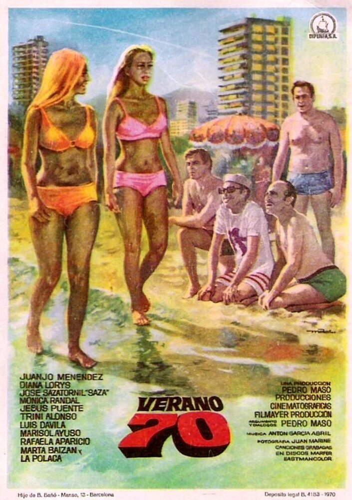 Verano 70 (1970) постер