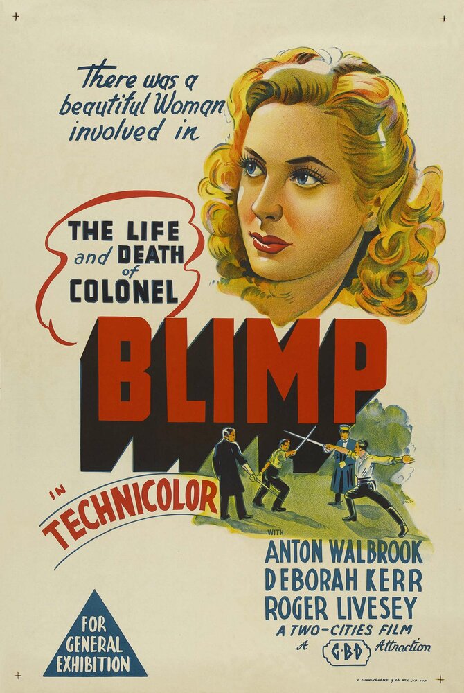 Жизнь и смерть полковника Блимпа (1943) постер