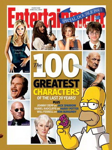 100 величайших персонажей телевидения (2001) постер