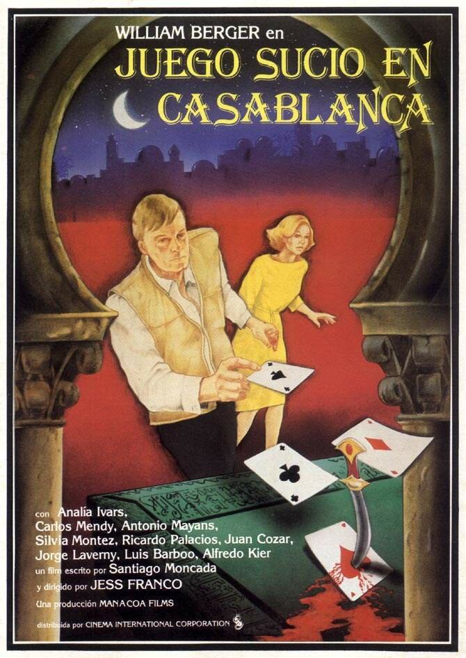 Грязные игры в Касабланке (1985) постер
