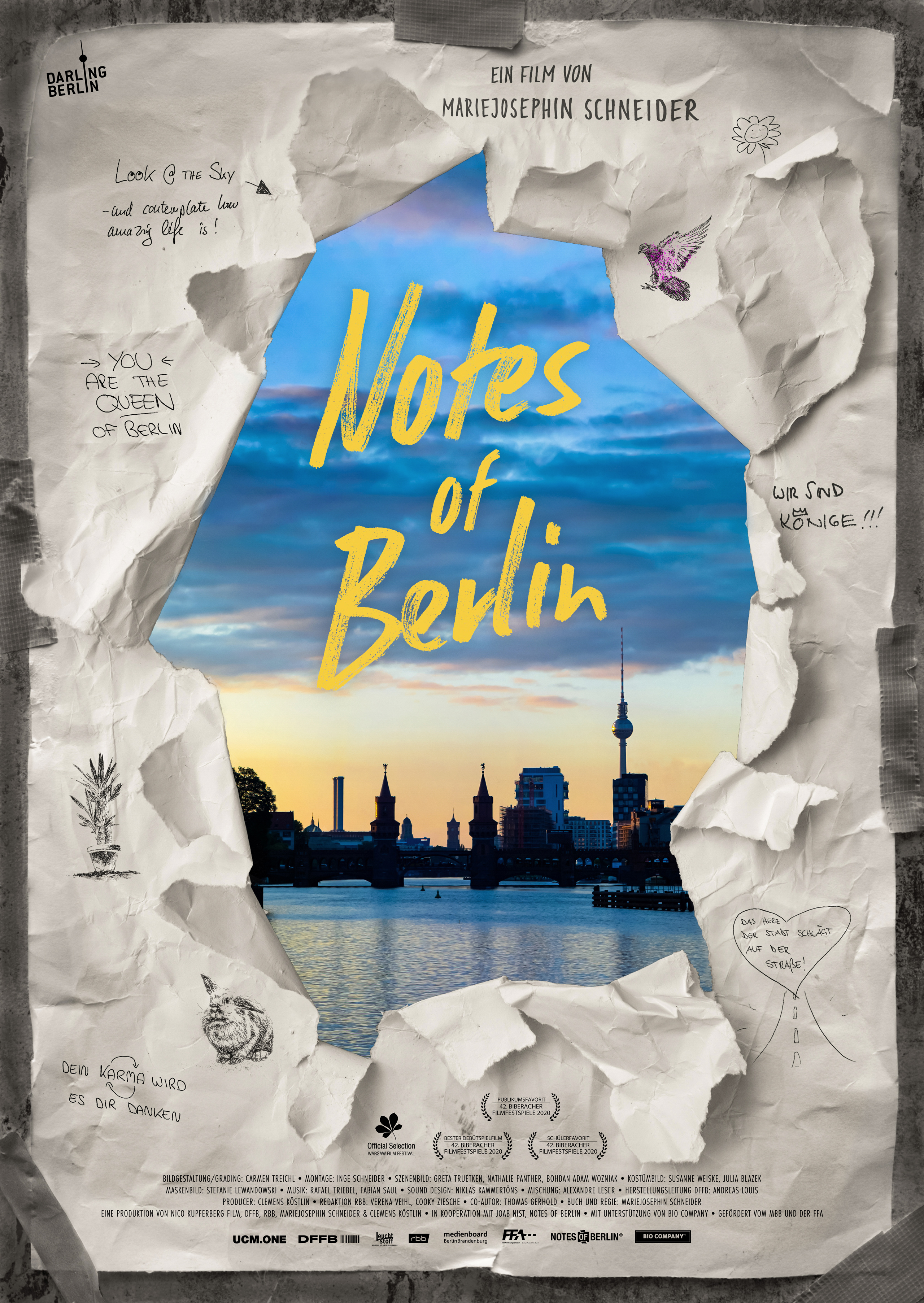 Notes of Berlin постер