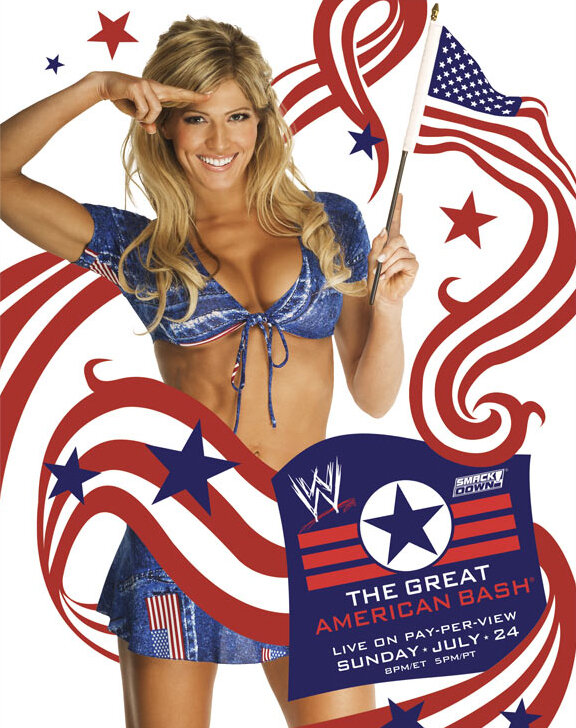 WWE Мощный американский удар (2005) постер
