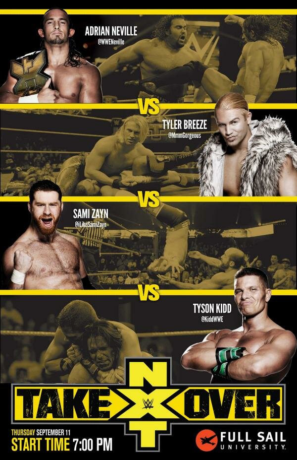 NXT Переворот: 4 смертельных пути (2014) постер
