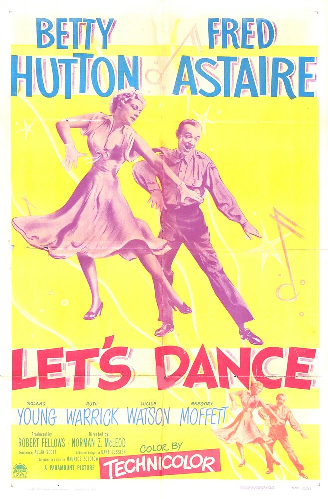Давайте потанцуем (1950) постер