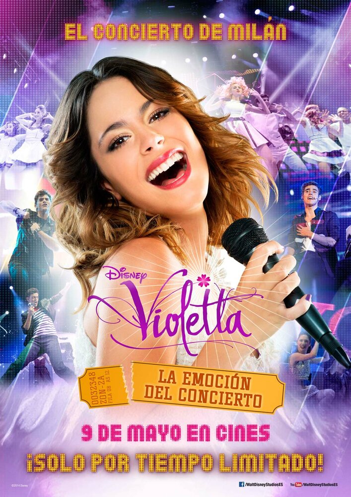 Виолетта на концерте (2014) постер