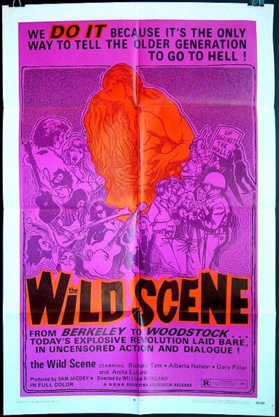 The Wild Scene (1970) постер