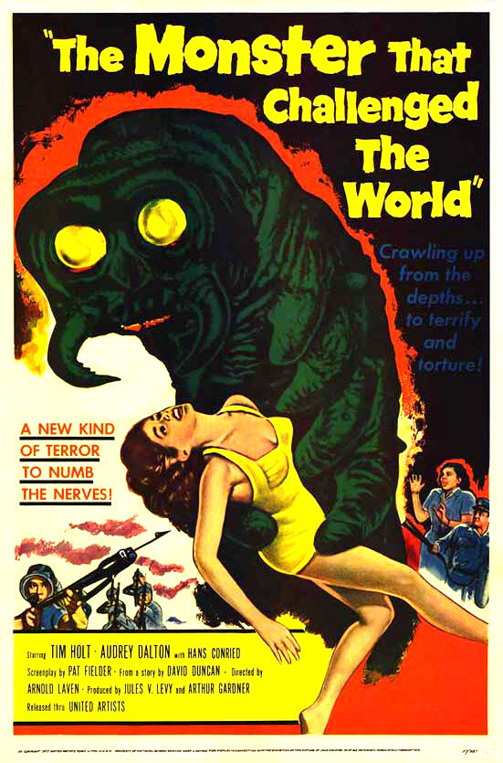 Монстр, который бросил вызов миру (1957) постер