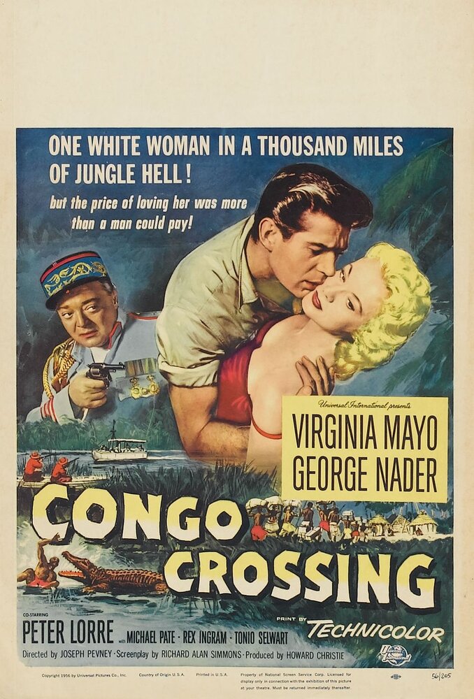 Пересекая Конго (1956) постер