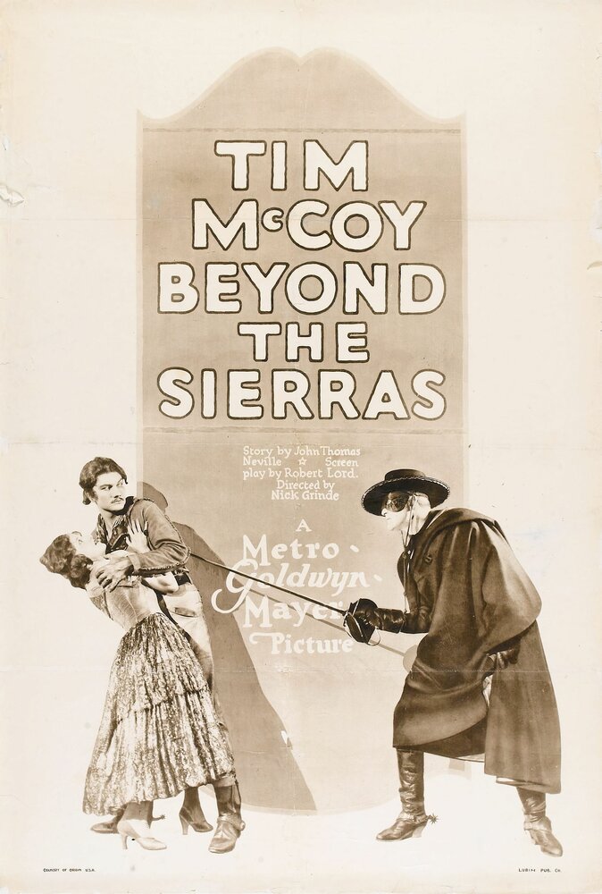 Beyond the Sierras (1928) постер
