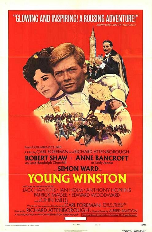 Молодой Уинстон (1972) постер