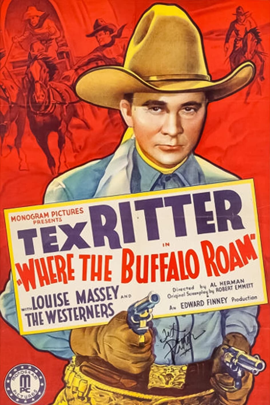 Where the Buffalo Roam (1938) постер