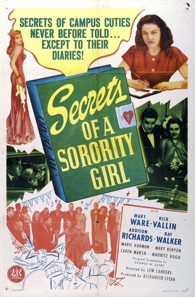 Secrets of a Sorority Girl (1945) постер