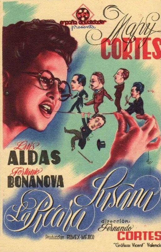 La pícara Susana (1945) постер