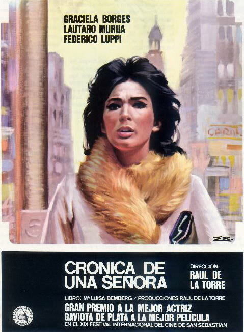 Хроника жизни одной сеньоры (1971) постер