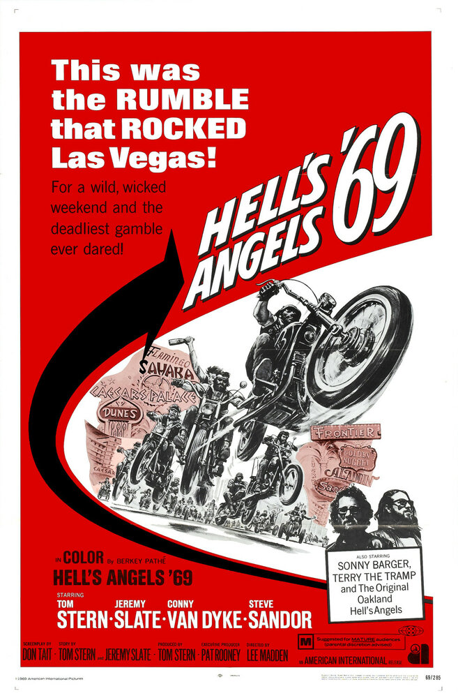 Ангелы ада `69 (1969) постер