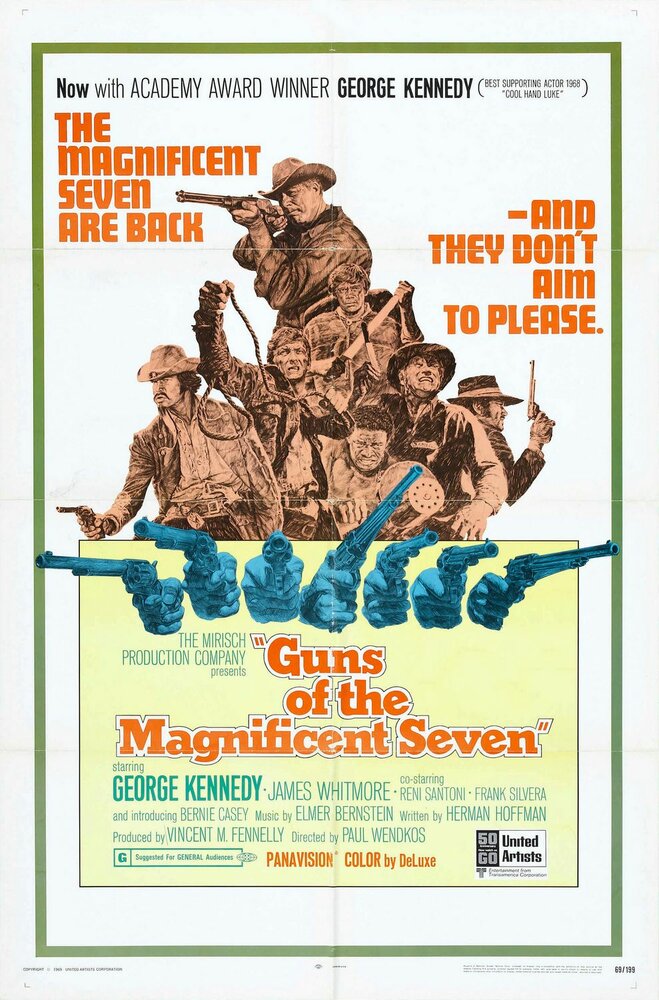 Ружья великолепной семерки (1969) постер
