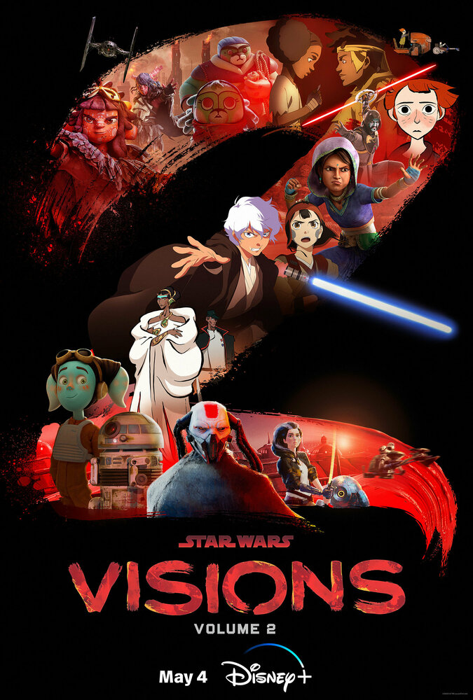 Звёздные войны: Видения (2021) постер