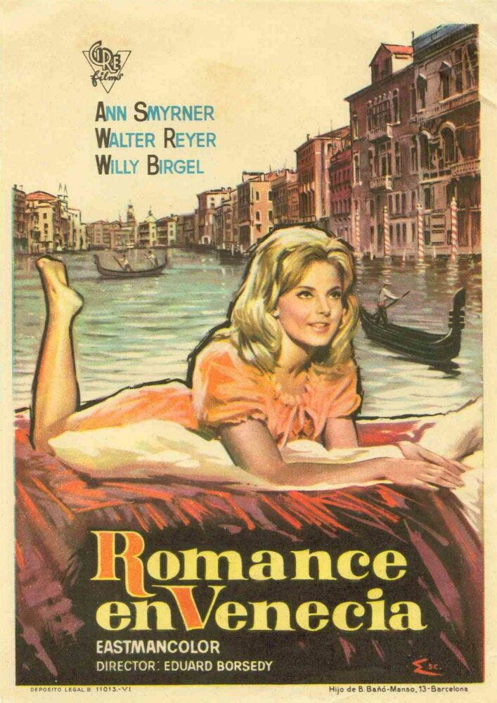 Романс в Венеции (1962) постер