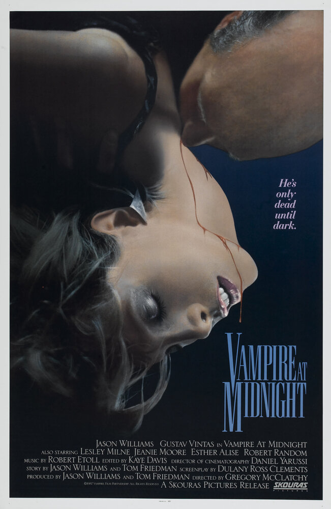 Вампир в полночь (1988) постер