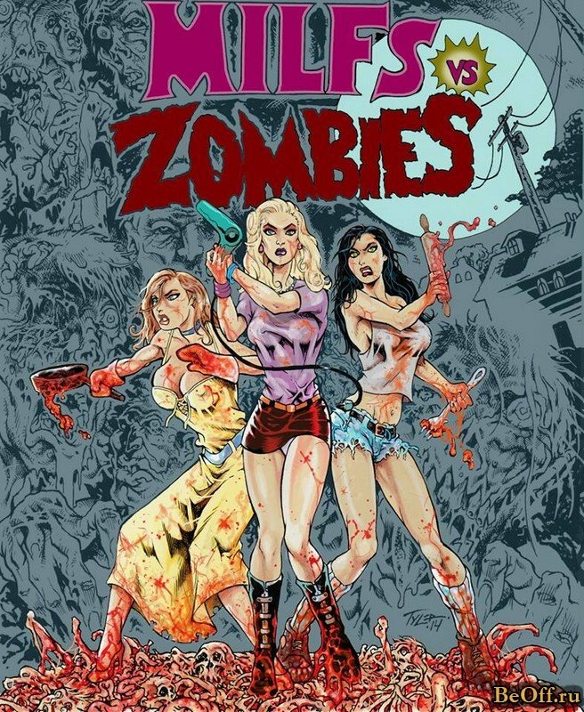 Milfs vs. Zombies (2015) постер
