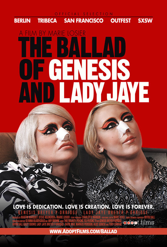 Баллада о Дженезисе и Леди Джей (2011) постер