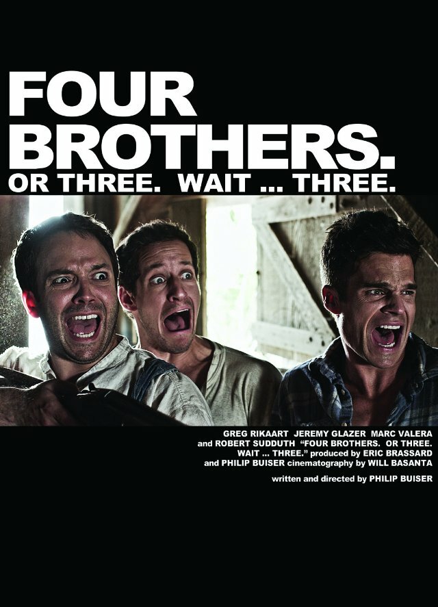Четыре брата. Или три. Подождите... Три. (2013) постер