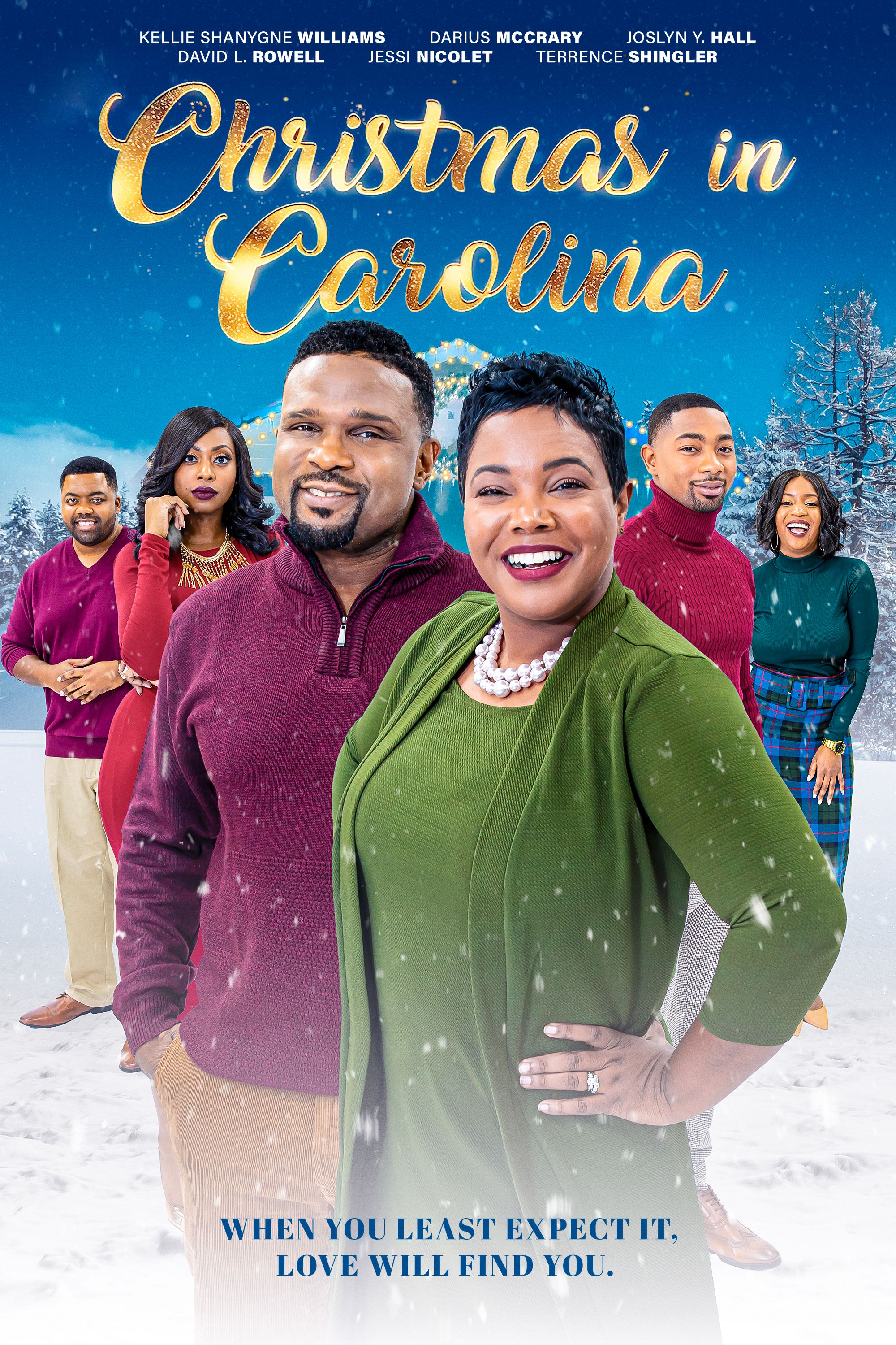 Christmas in Carolina (2020) постер