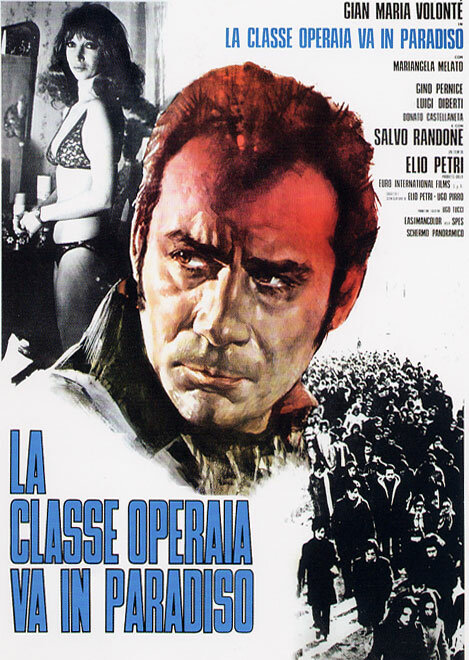 Рабочий класс идет в рай (1971) постер