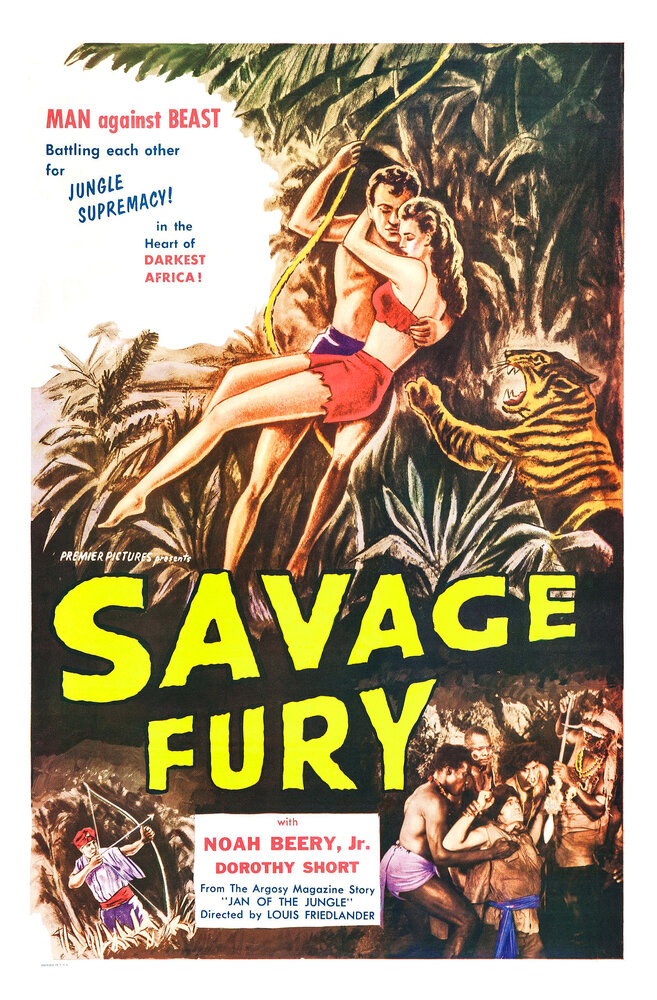 Savage Fury (1956) постер