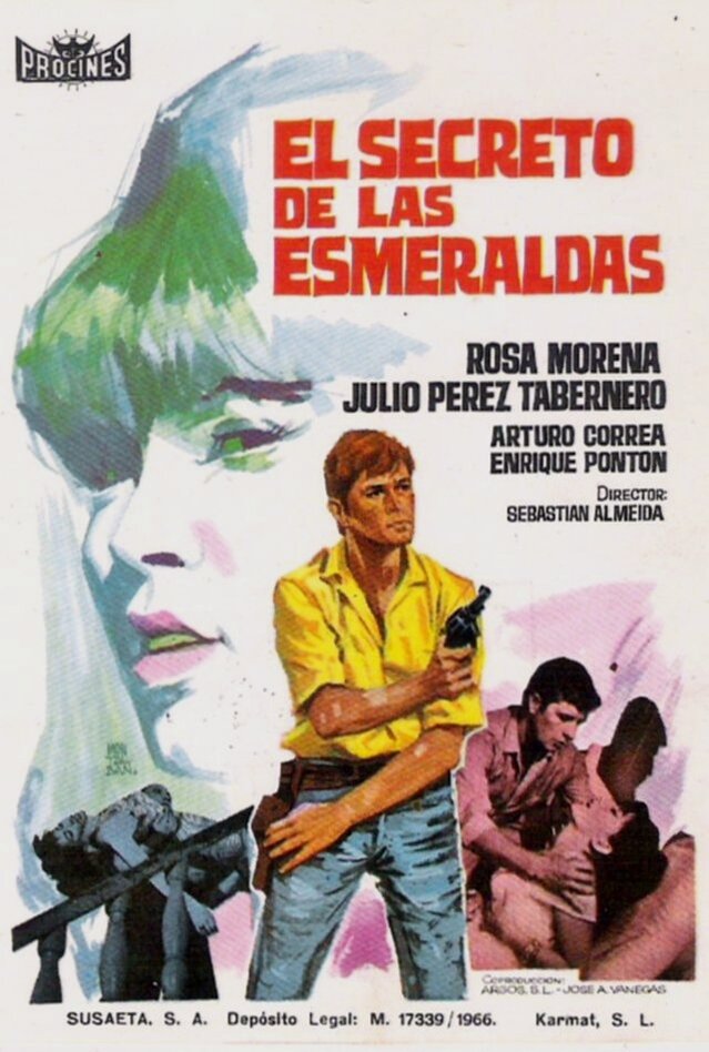 El secreto de las esmeraldas (1968) постер