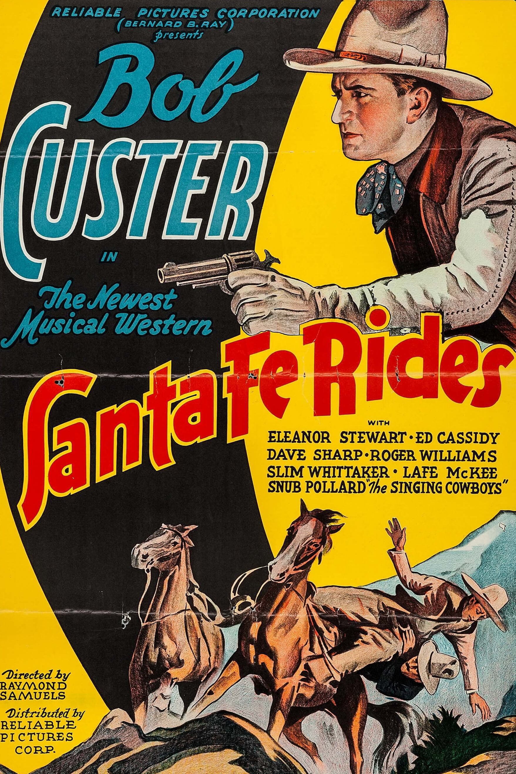 Santa Fe Rides (1937) постер