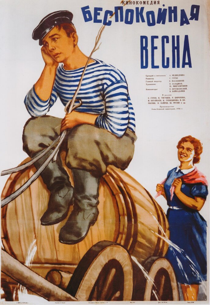 Беспокойная весна (1956) постер